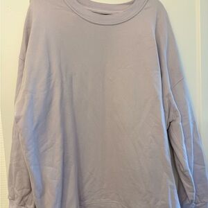 lululemon athletica Lavender Crew Neck Sweater